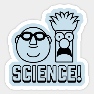 Muppets Science Bunsen and Beaker Sticker